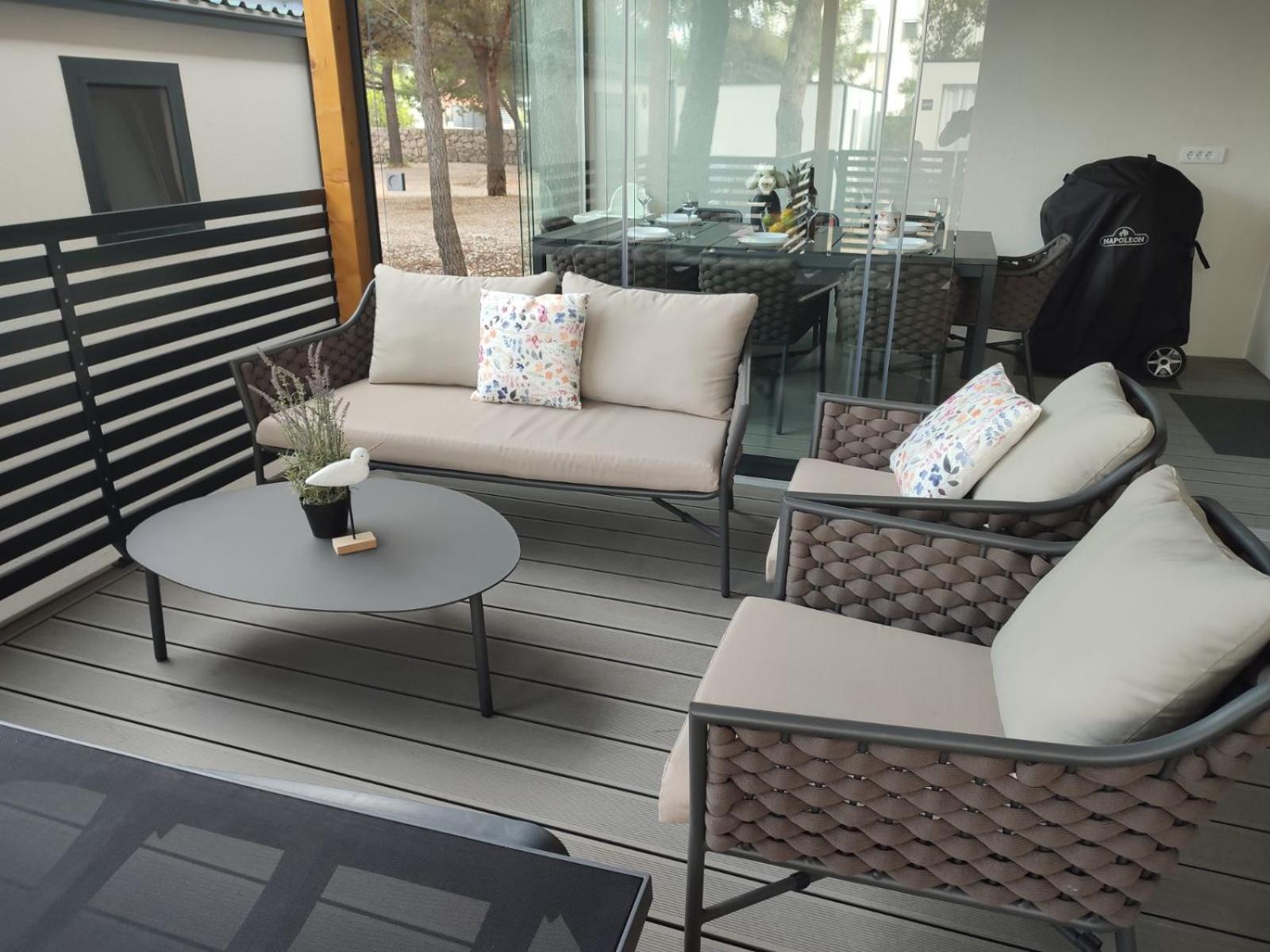 Oremore - Premium Mobile Home - Oaza Mira Camping, Drage Kültér fotó
